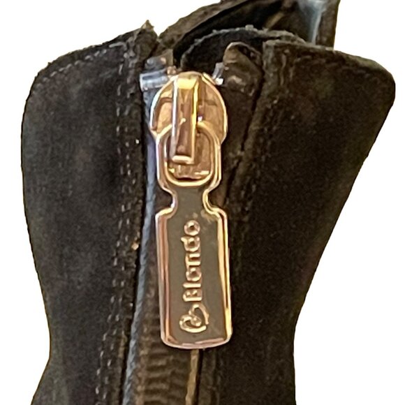 Blondo Waterproof Black Suede Ankle Boots Stasia Sz 10 NEW - Picture 5 of 7